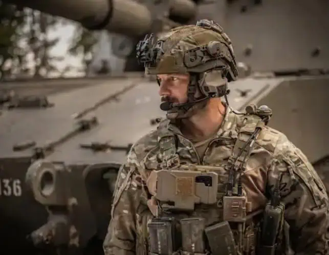 New Tactical Headset with High-Quality Audio & Hearing Protection for Military Operations