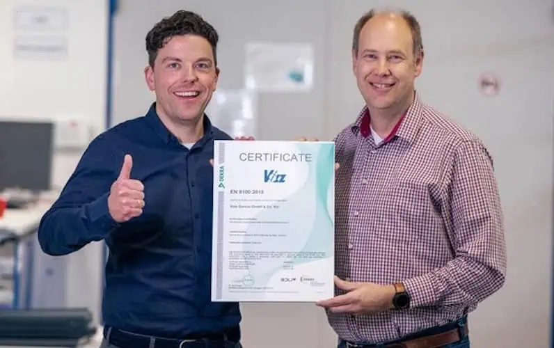 Volz Servos Certified to EN/AS 9100 Standard for Safety-Critical Defense Applications