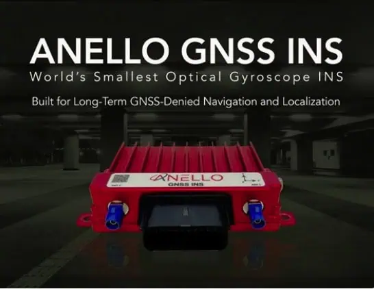 ANELLO Photonics Validates GROUND INS in GPS-Denied Environments