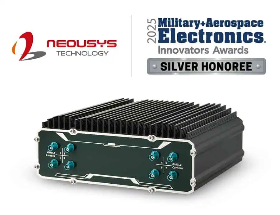 Neousys’ Rugged Edge AI Computer Recognized by Military & Aerospace Electronics Award