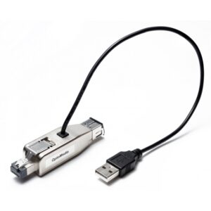 1G RJ45-to-Fiber Dongle with Power over USB