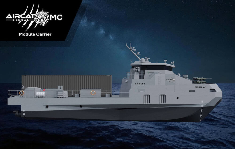 AIRCAT Bengal MC fast attack vessel