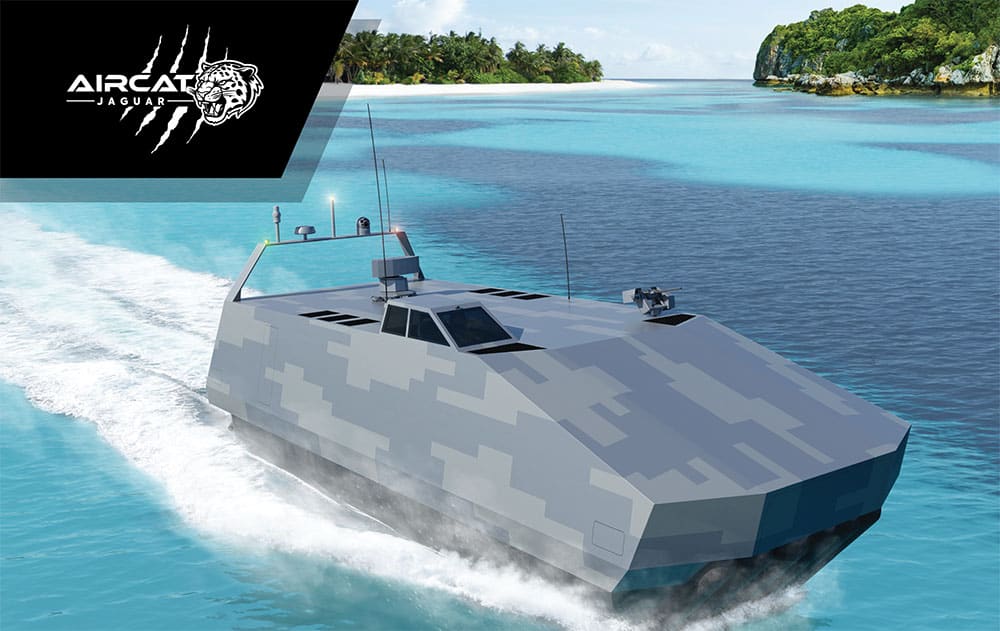 AIRCAT Jaguar amphibious landing craft