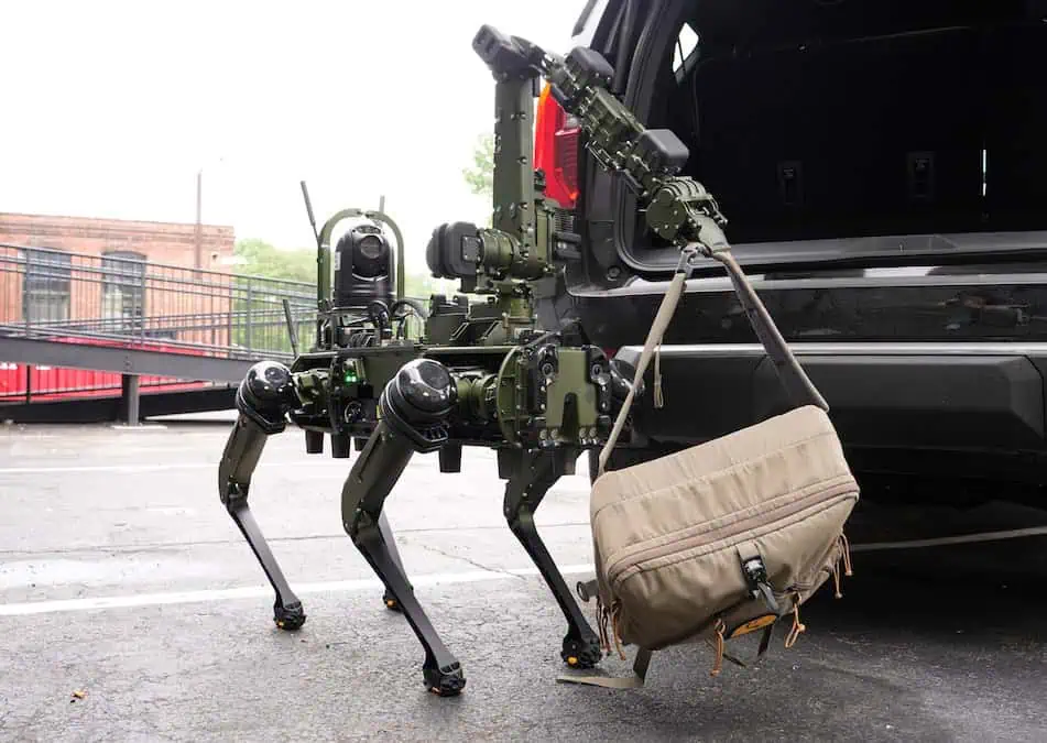 New Robotic Manipulator Arm Expands Mission Capabilities of Quadruped UGVs