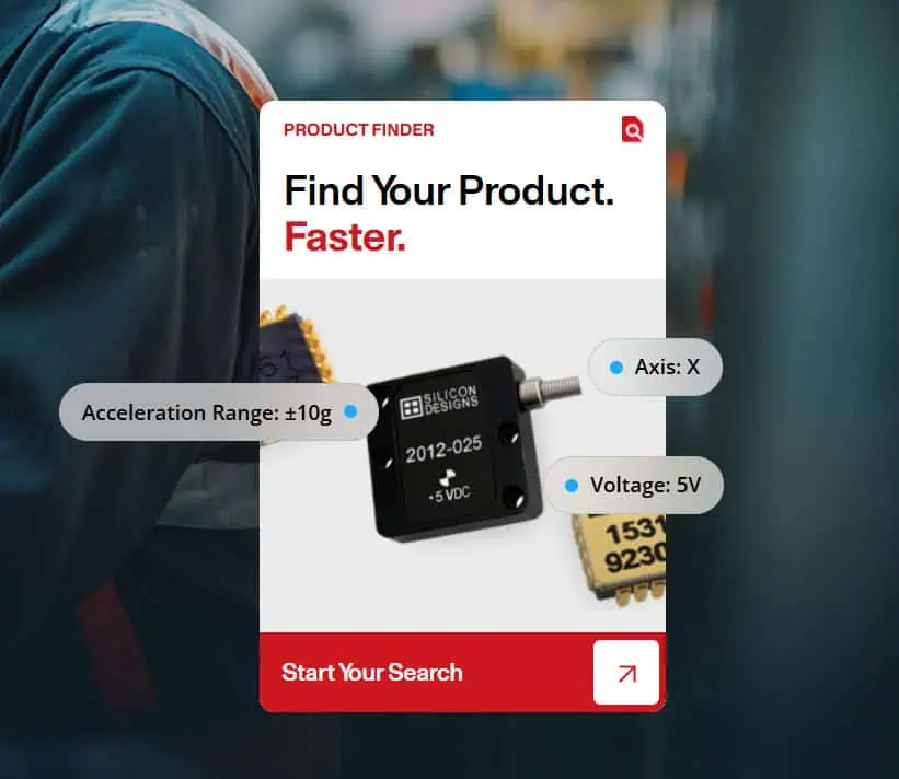 Silicon Designs Inc. Redesigns Website to Streamline Accelerometer Search & Comparison