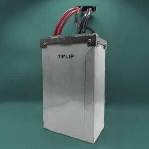 Conjunto de baterias para UAV da Tulip Tech