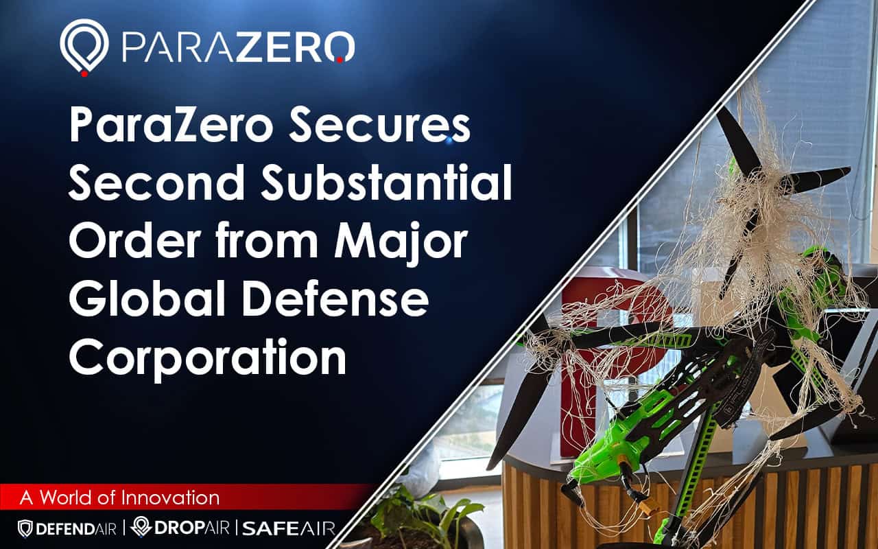 ParaZero Confirms Second Substantial Order for Advanced Drone ...