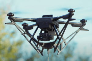 Mosaic-X5 for Tethered Drone Positioning in GNSS Contested Environments