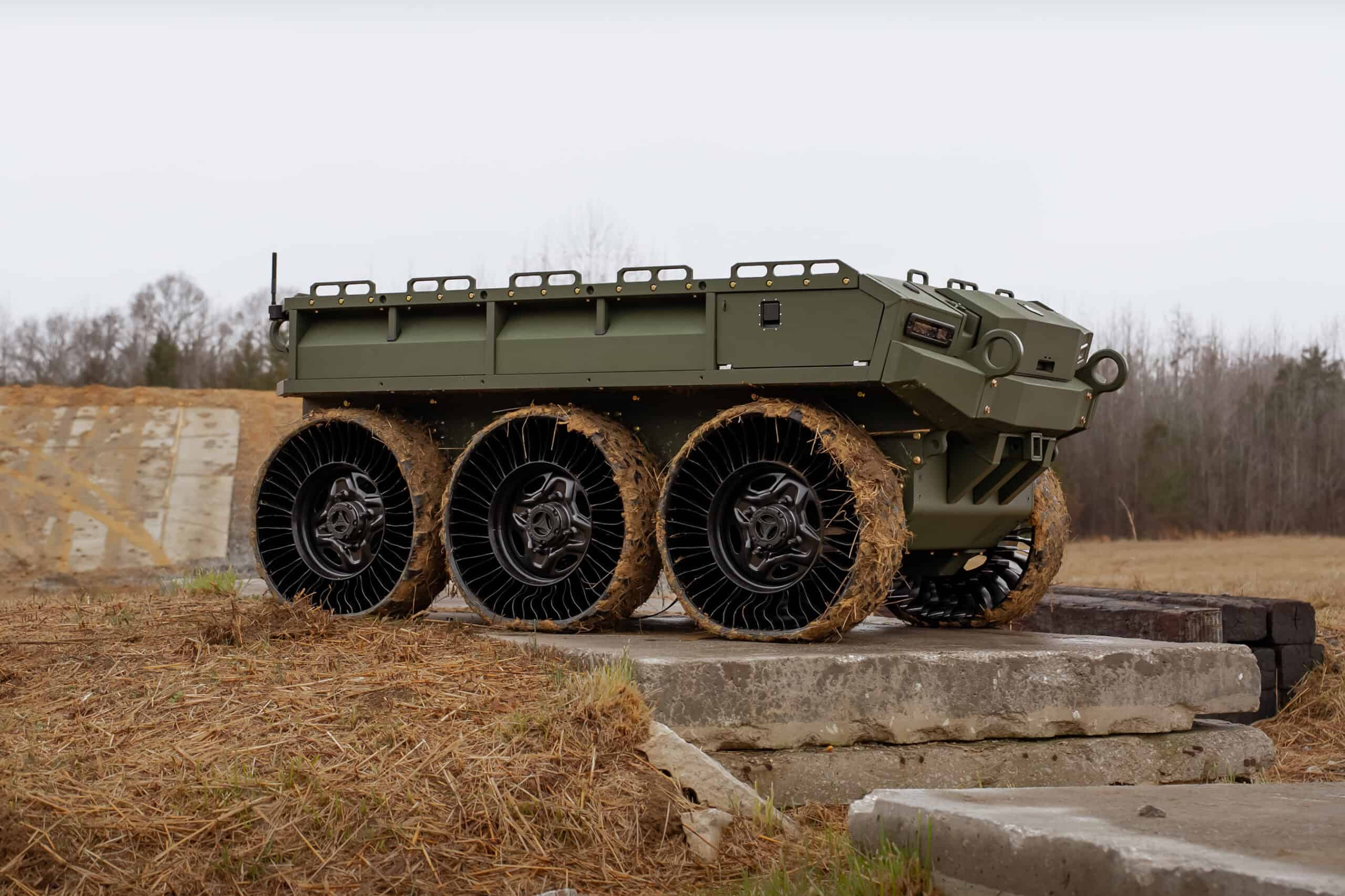 HDT Robotics Deploys Hunter WOLF Platforms for Army GOAT Training ...