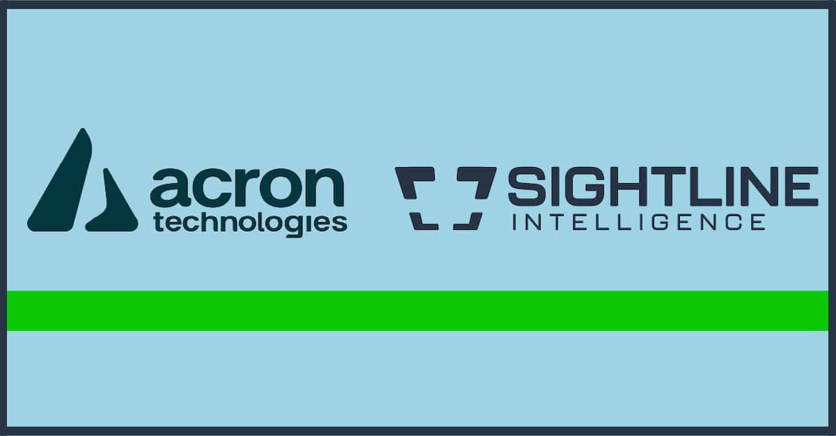 Sightline Intelligence Acquired by Acron Technologies to Enhance Edge ...