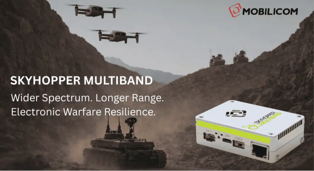 New SkyHopper MultiBand SDR Datalink Expands Frequency Coverage