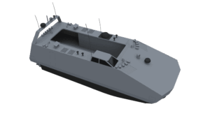 USV remorqueur de cibles d'Eureka Naval Craft