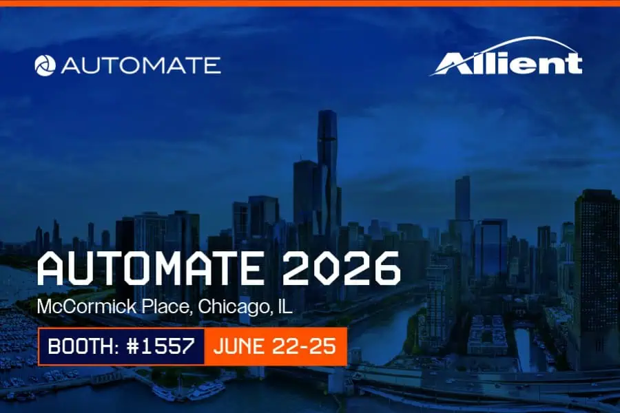 Allient to Showcase Specialized Robotic Motors & Fully Integrated Automation Ecosystem at Automate 2026