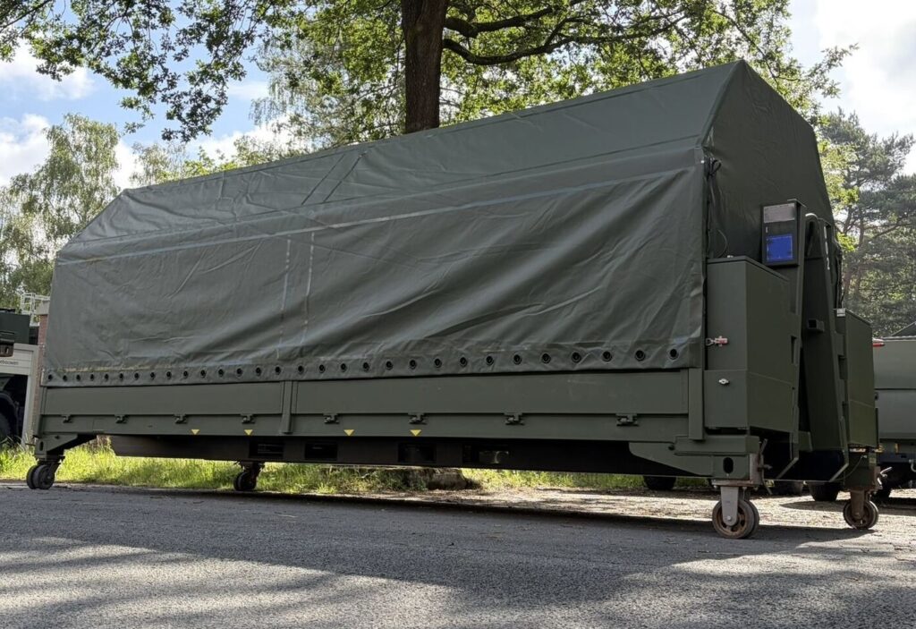 First G3 Systems WTB Flatrack Delivered to Netherlands MOD
