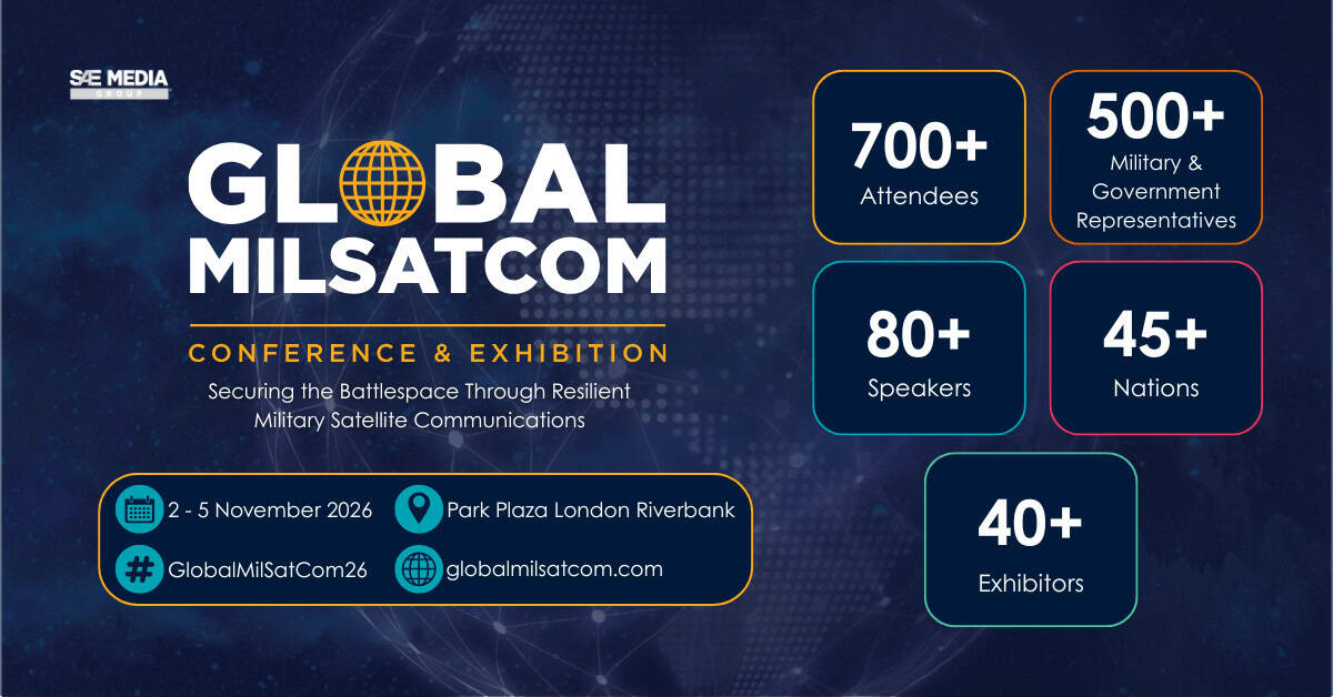 Official Brochure Confirmed for Global MilSatCom 2026 - Defense Advancement