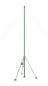 Sectional antenna mast from Teksam