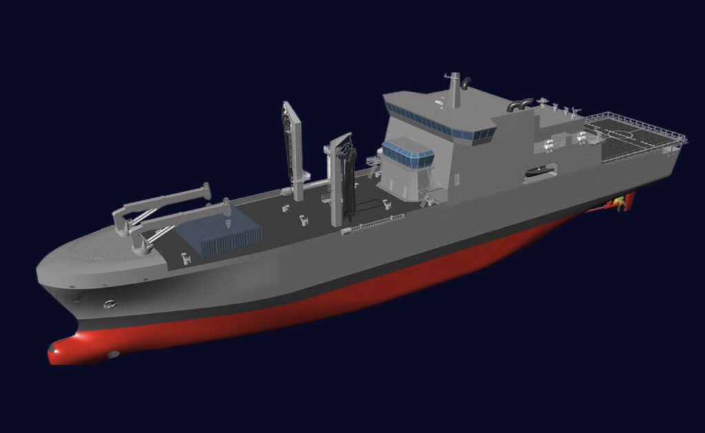 Fincantieri LSS 130 Logistic Support Ship