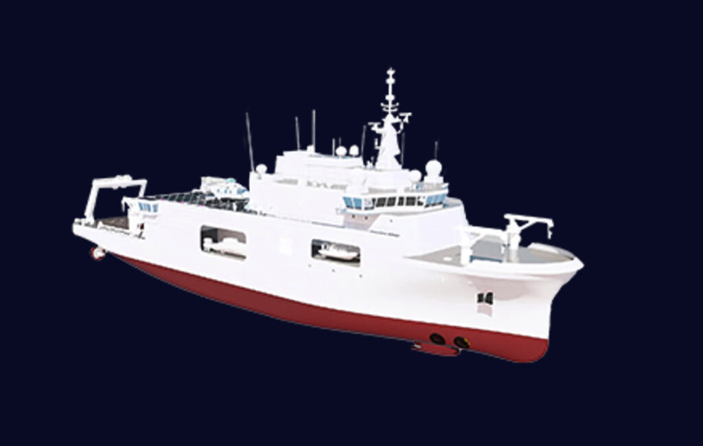 NIOM Quirinale Major Hydro-Oceanographic Ship