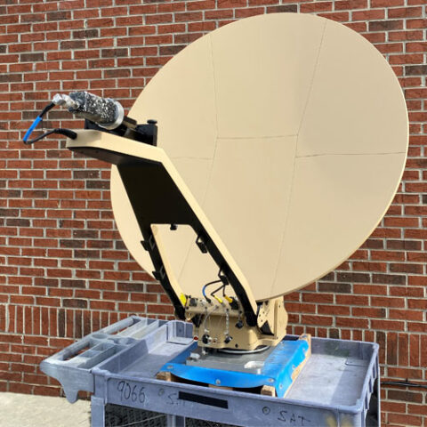 modular composite reflectors and components for tactical communications systems