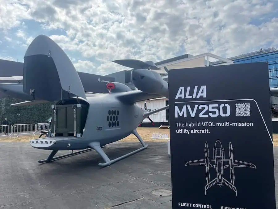MV250 Autonomous Hybrid-Electric VTOL Unveiled for Military Logistics