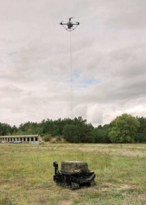 Tethered Drone & UGV Integration Supports Persistent Surveillance