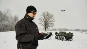 Tethered Drone & UGV Integration Supports Persistent Surveillance