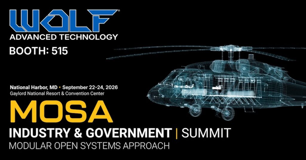 WOLF to Showcase Edge AI & Rugged VPX Computing at MOSA 2026