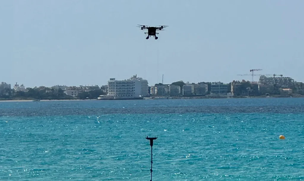 Magnetic Detection Payloads Integrated on X8 PRO Drone