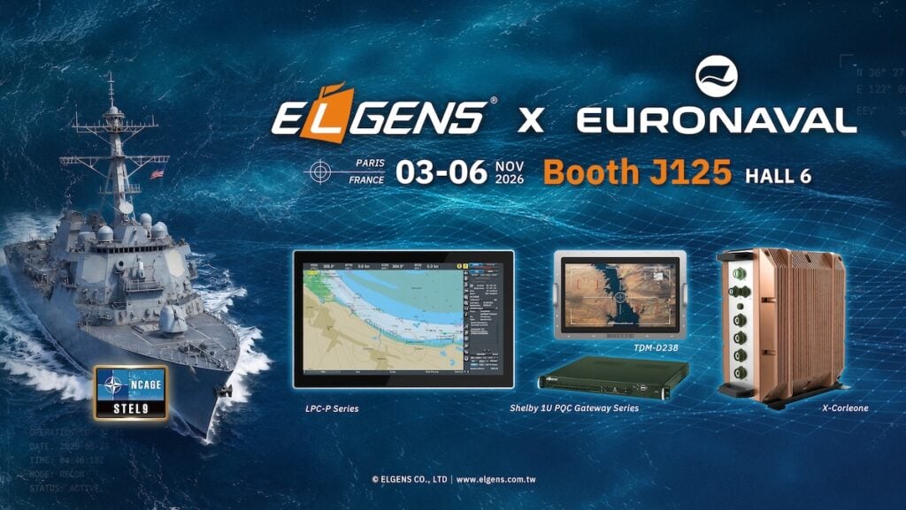 ELGENS to Showcase Rugged Naval Display & Computing Solutions at EURONAVAL 2026
