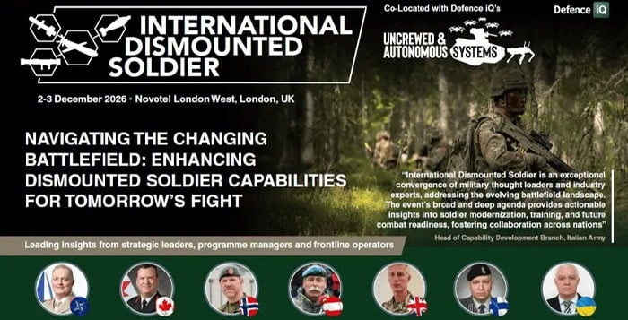 International Dismounted Soldier 2026 Announces New Speakers & Focus on Future Soldier Capability