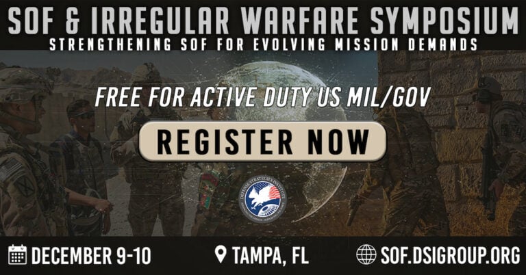 SOF & Irregular Warfare Symposium 2026 to Examine Future Warfare Strategies