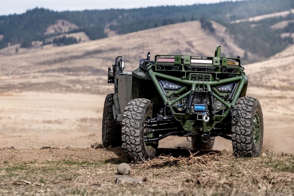 AGV Combines Tactical Mobility & Forward Export Power