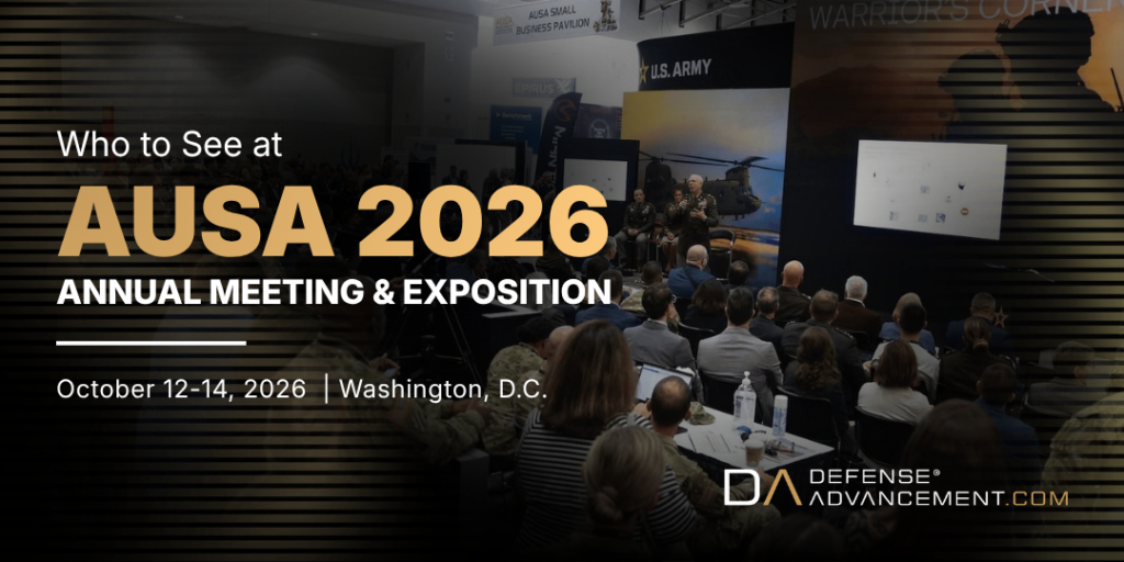 Who to see at AUSA 2026