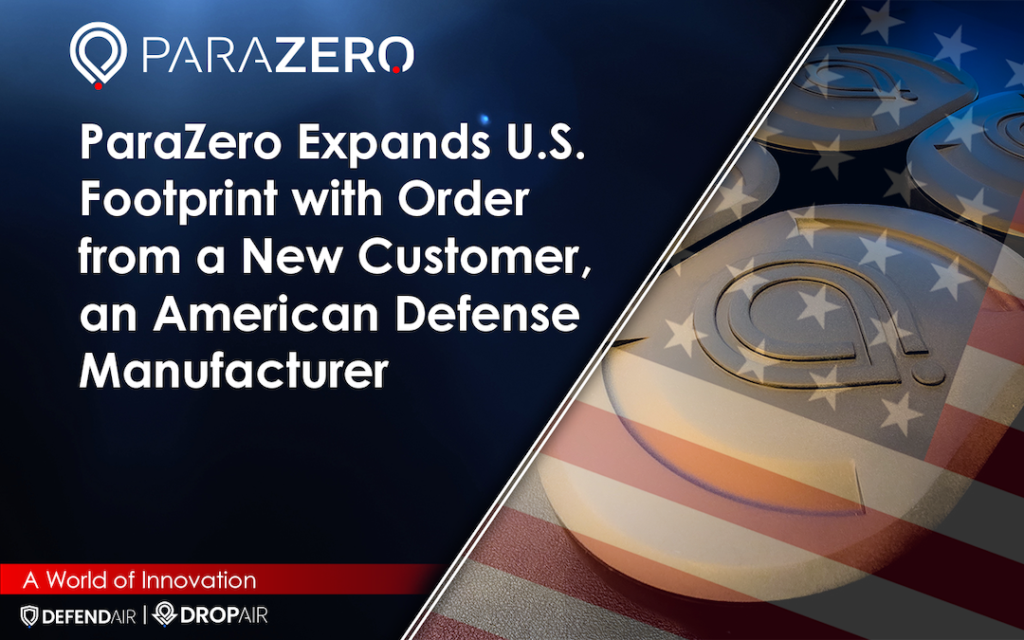 ParaZero Secures U.S. Order for DefendAir Net Pod Integration