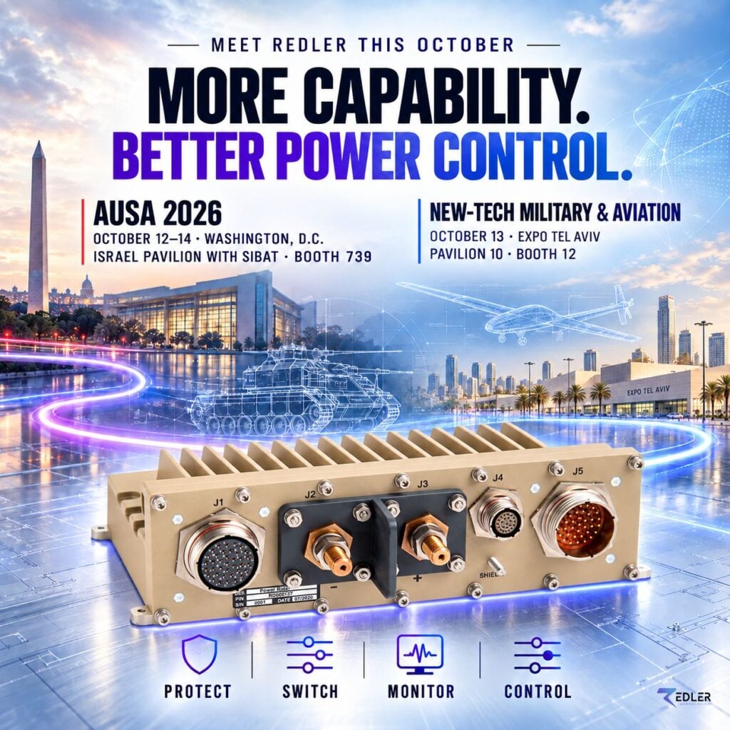 Redler Technologies to Showcase Power Control Solutions at AUSA 2026