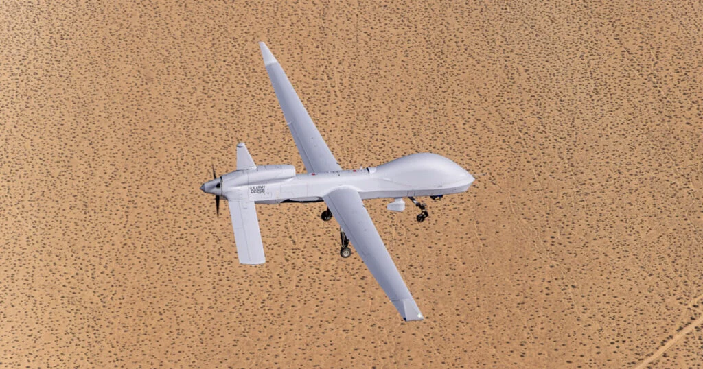 Arizona Army National Guard & GA-ASI Partner for First Gray Eagle 25M UAS Unit